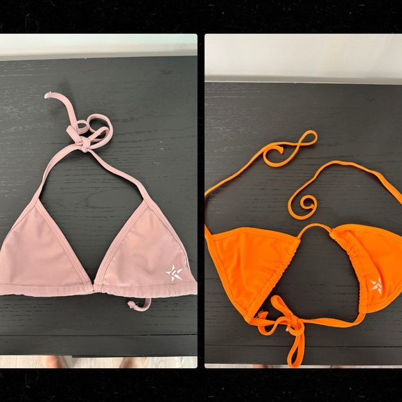 Rebel athletic triangle string bikini tops. - Picture 1 of 5